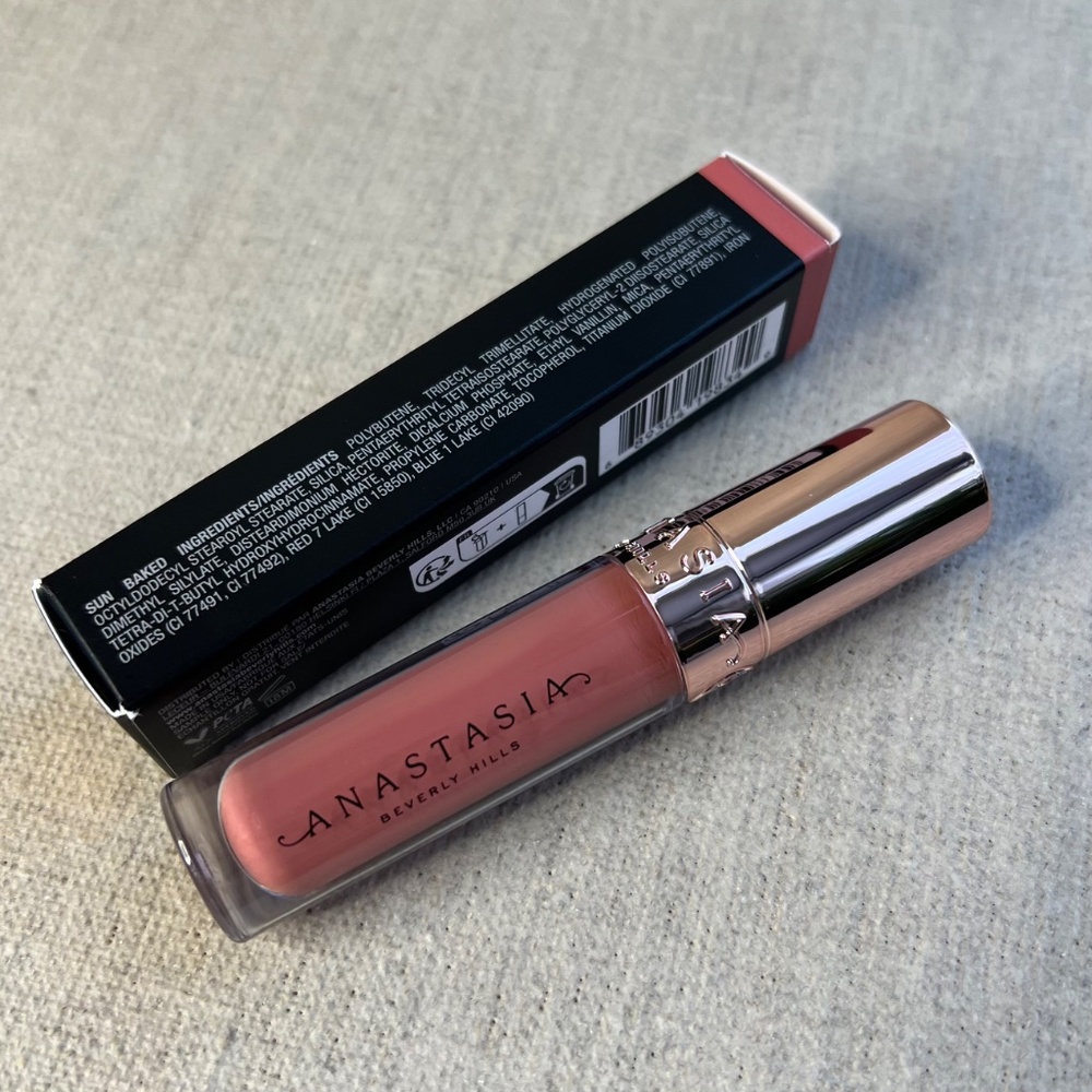 ❤️3 for $25❤️ Anastasia Beverly Hills Lipgloss mini in Sun Baked - Picture 5 of 6